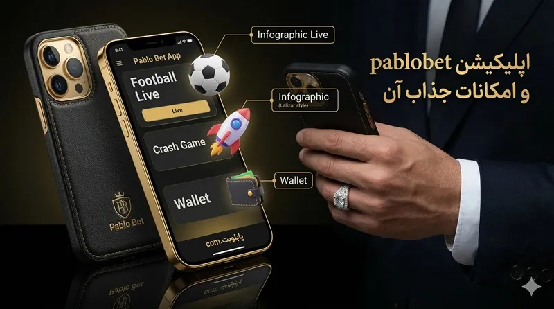 اپلیکیشن pablobet و امکانات جذاب آن