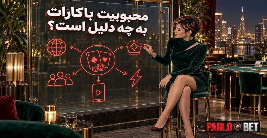 دلیل محبوبیت بازی باکارات